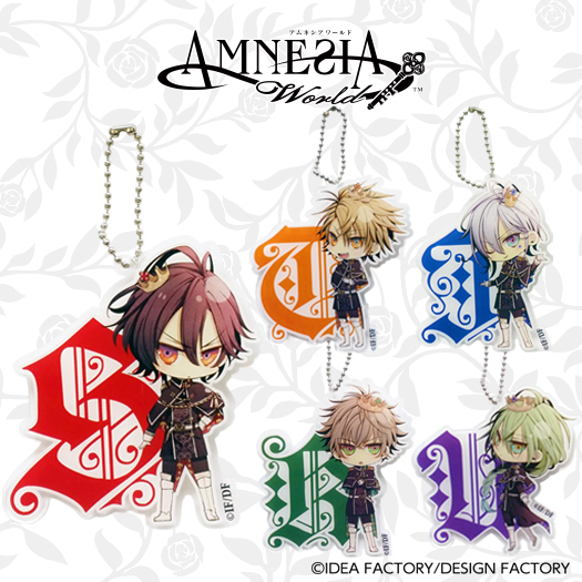 AMNESIA World アクリルバッジチャーム