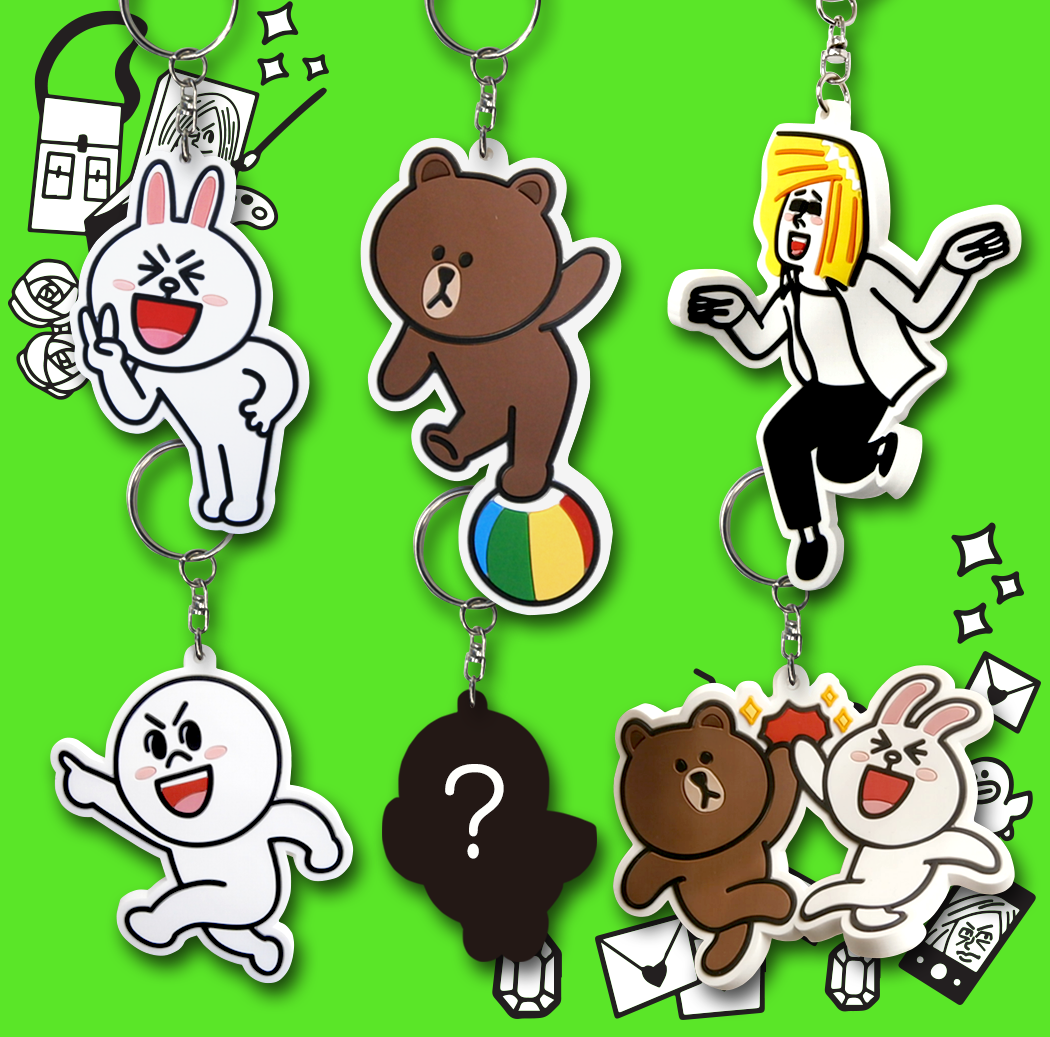 LINE ベンダブルキーホルダー